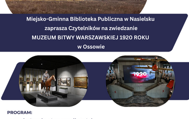 Miejsko-Gminna Biblioteka Publiczna w Nasielsku zaprasza Czytelnik&oacute;w na zwiedzanie