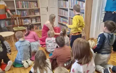 Andrzejki w bibliotece 2