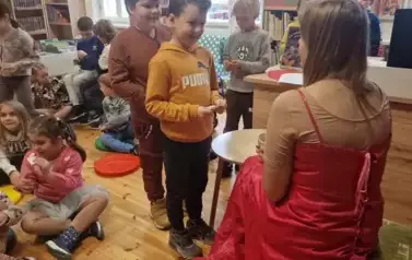 Andrzejki w bibliotece 5