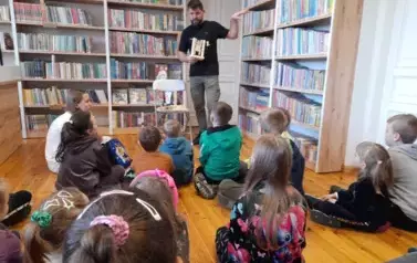 Drugi dzień ferii z biblioteką 7