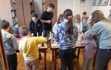 Drugi dzień ferii z biblioteką 11