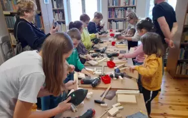 Drugi dzień ferii z biblioteką 36
