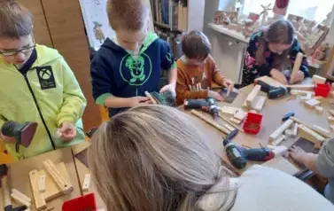 Drugi dzień ferii z biblioteką 44