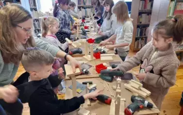 Drugi dzień ferii z biblioteką 47