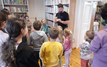 Drugi dzień ferii z biblioteką 50