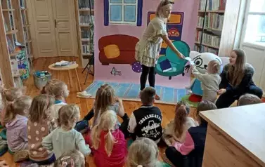 Piąty dzień ferii z biblioteką 22