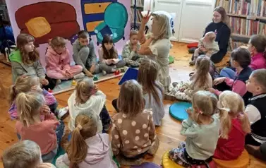 Piąty dzień ferii z biblioteką 36