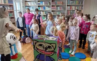 Piąty dzień ferii z biblioteką 41