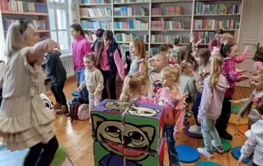 Piąty dzień ferii z biblioteką 43