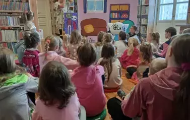 Piąty dzień ferii z biblioteką 47