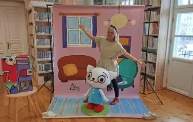 Piąty dzień ferii z biblioteką 75