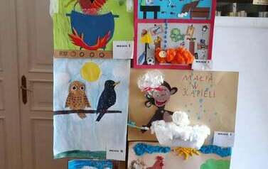 Uroczyste wręczenie dyplom&oacute;w i nagr&oacute;d lauretom konkursu plastycznego &bdquo;Wiersze Aleksandra Fredry w ilustracji dziecka&rdquo;.