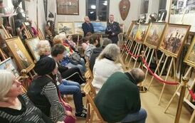 Wernisaż wystawy &bdquo;Malarstwo batalistyczne oczami Grzegorza Jodłowskiego&rdquo; 29