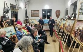 Wernisaż wystawy &bdquo;Malarstwo batalistyczne oczami Grzegorza Jodłowskiego&rdquo; 32