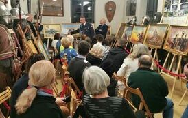 Wernisaż wystawy &bdquo;Malarstwo batalistyczne oczami Grzegorza Jodłowskiego&rdquo; 36