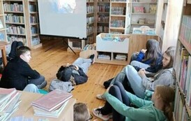 Projekcja filmu w ramach nocy Bibliotek 2024 3