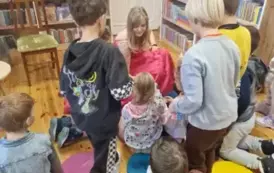 Andrzejki w bibliotece 1