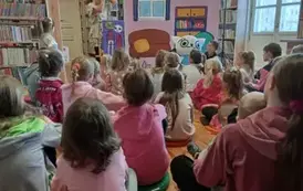 Piąty dzień ferii z biblioteką 47