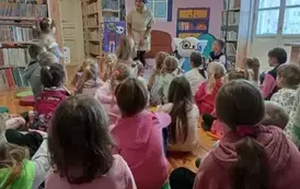 Piąty dzień ferii z biblioteką 48