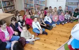 Piąty dzień ferii z biblioteką 73