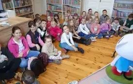 Piąty dzień ferii z biblioteką 74