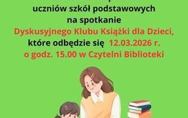 Miejsko-Gminna Biblioteka Publiczna w Nasielsku serdecznie zaprasza uczni&oacute;w szk&oacute;ł podstawowych (1)