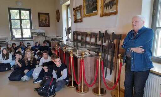 Zdjęcie do Sąsiedzka wizyta w naszym muzeum