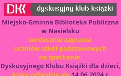 Zdjęcie do Serdecznie zapraszamy na spotkanie DKK dla dzieci! 