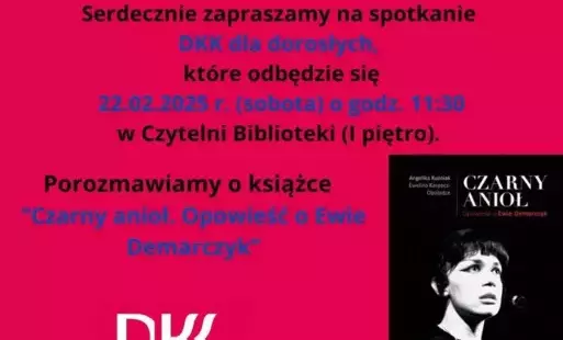 Zdjęcie do Serdecznie zapraszamy na kolejne spotkanie DKK dla dorosłych!