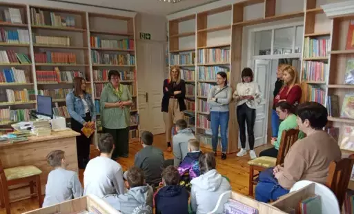 Zdjęcie do Fiołki w bibliotece