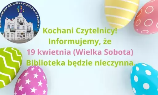 Zdjęcie do Ważna informacja!