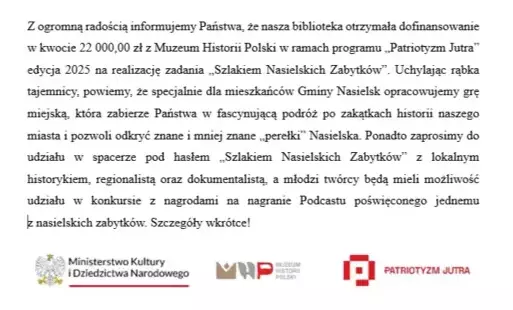 Zdjęcie do Dofinansowanie dla biblioteki!