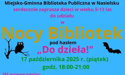 Zdjęcie do Noc Bibliotek 2025