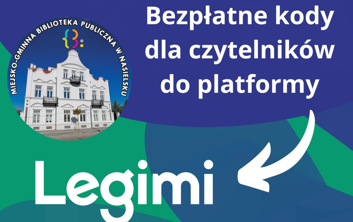 Zdjęcie do LEGIMI W NASZEJ BIBLIOTECE!
