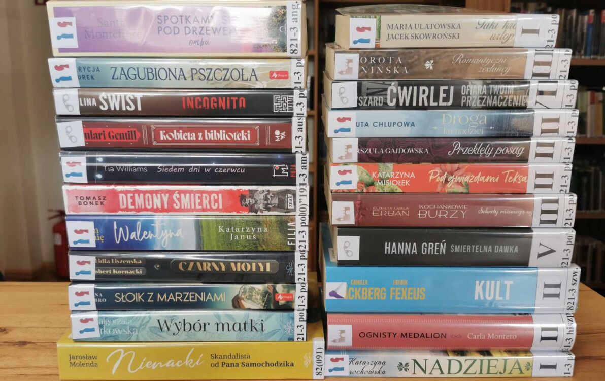 Zdjęcie do Nowości wydawnicze w Wypożyczalni dla Dorosłych!