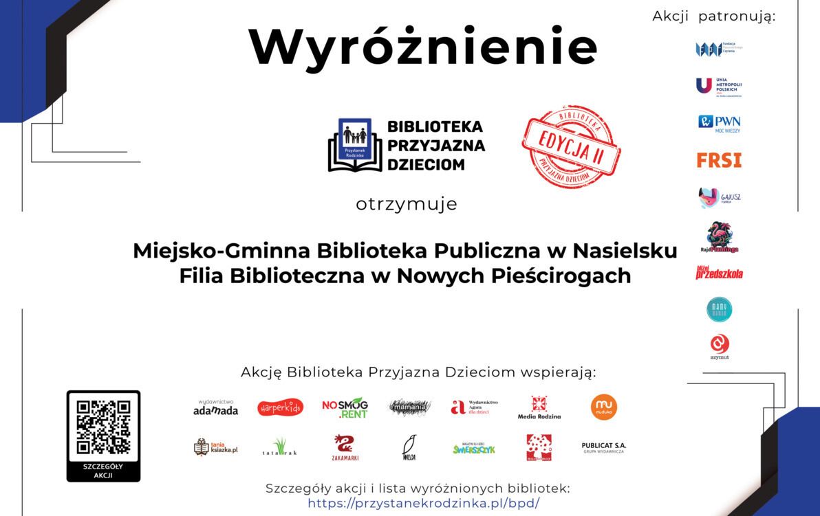 Zdjęcie do Biblioteka Przyjazna Dzieciom