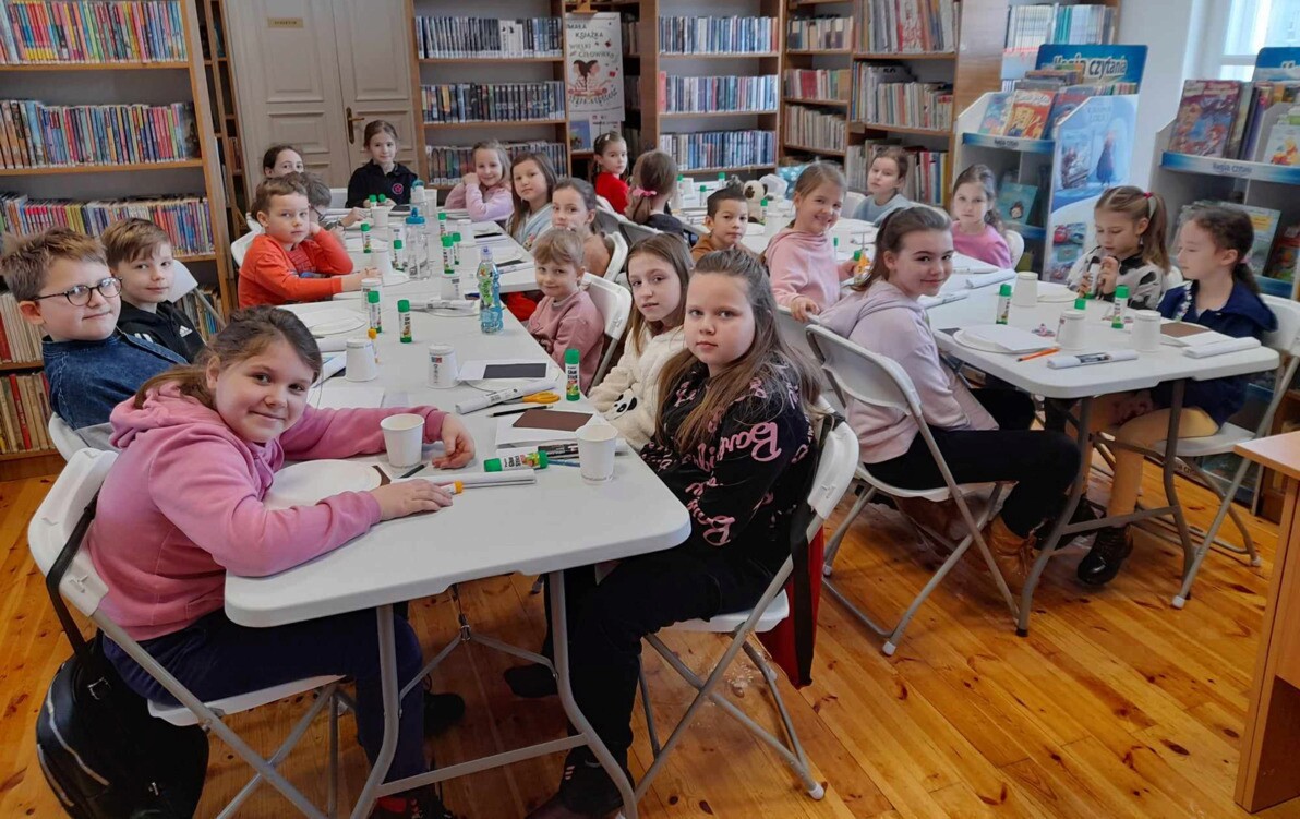 Zdjęcie do Trzeci dzień ferii w bibliotece