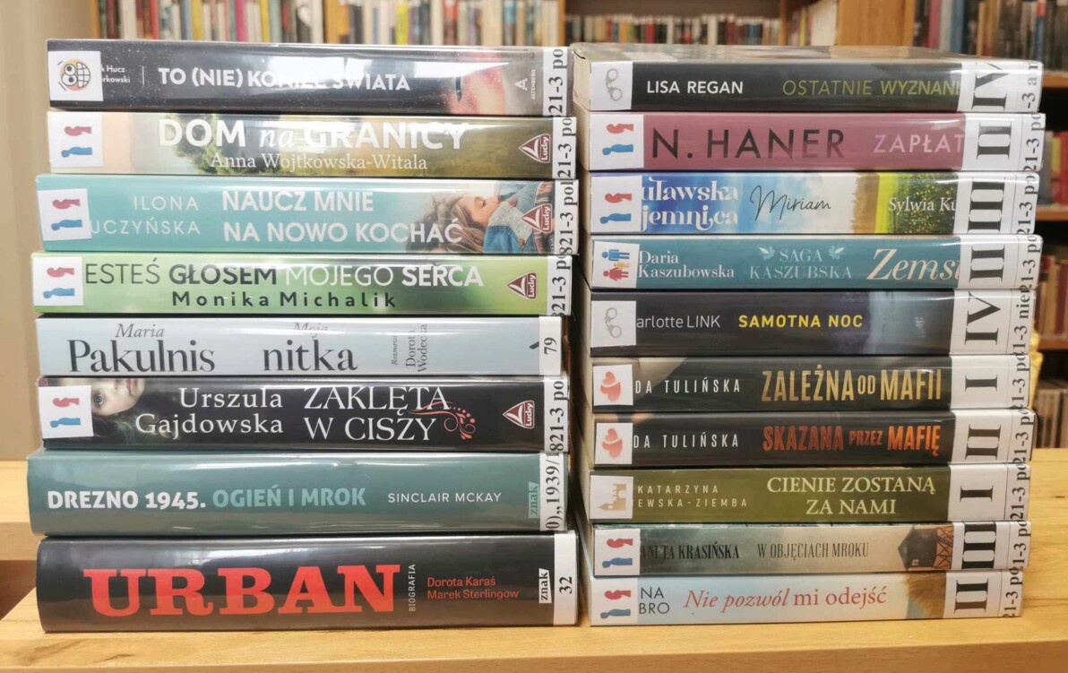 Zdjęcie do Nowości wydawnicze w Wypożyczalni dla Dorosłych!