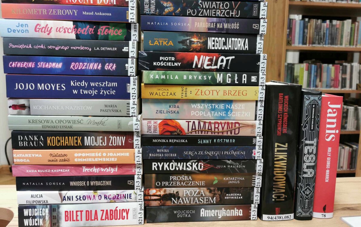 Zdjęcie do Nowości wydawnicze w Wypożyczalni dla Dorosłych!