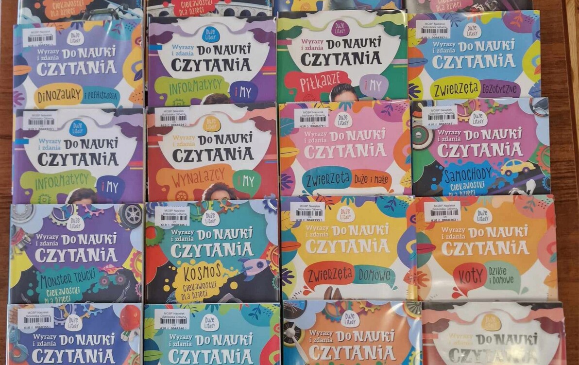 Zdjęcie do WYRAZY I ZDANIA DO NAUKI CZYTANIA