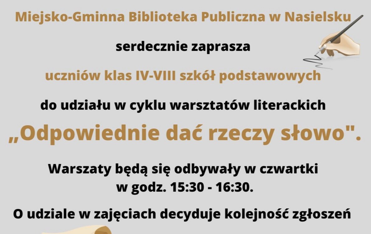 Zdjęcie do Serdecznie zapraszamy