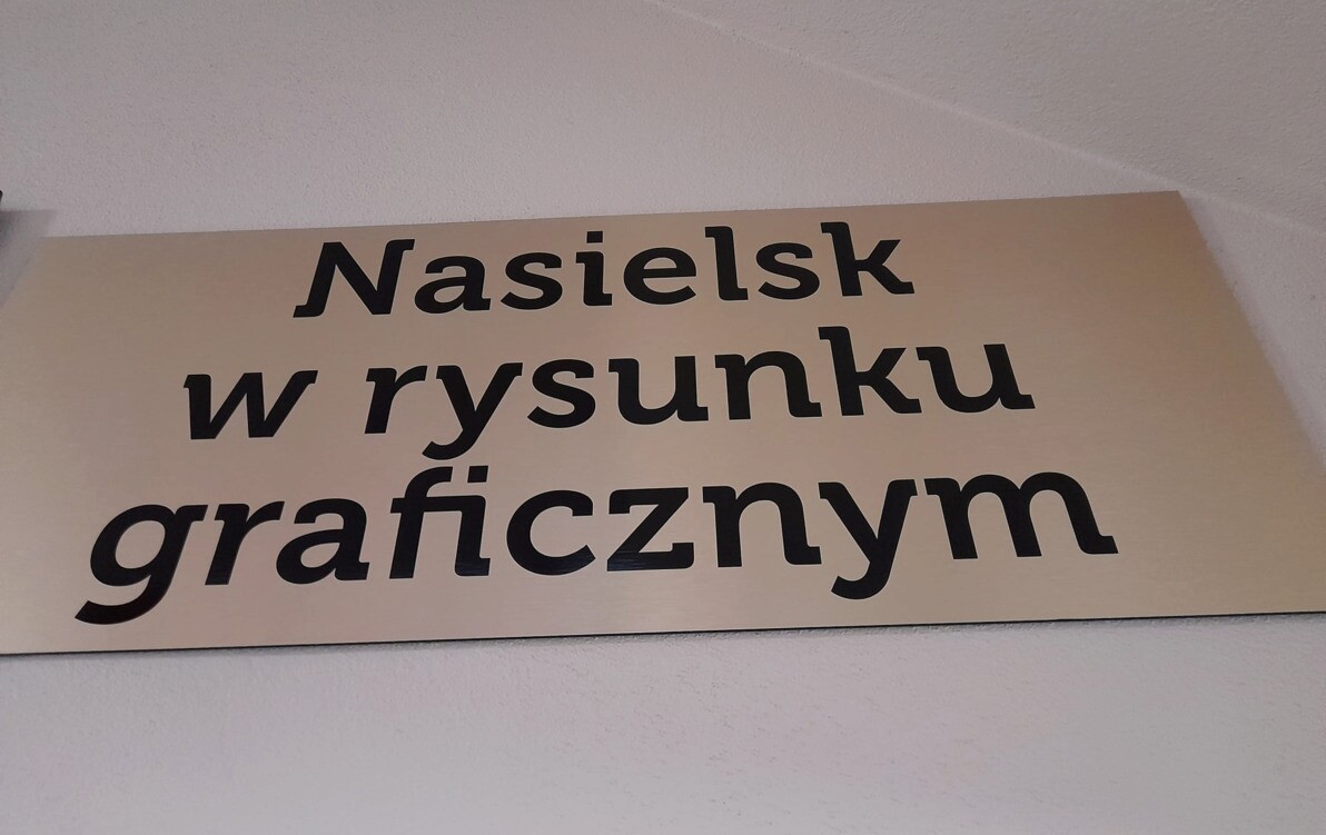 Zdjęcie do Nasielsk w rysunku graficznym