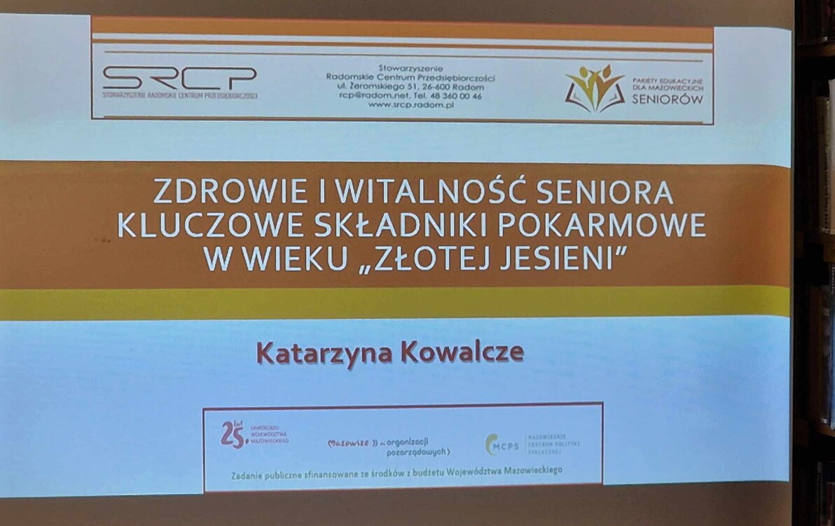 Zdjęcie do Wykład dla Naszych Kochanych Senior&oacute;w