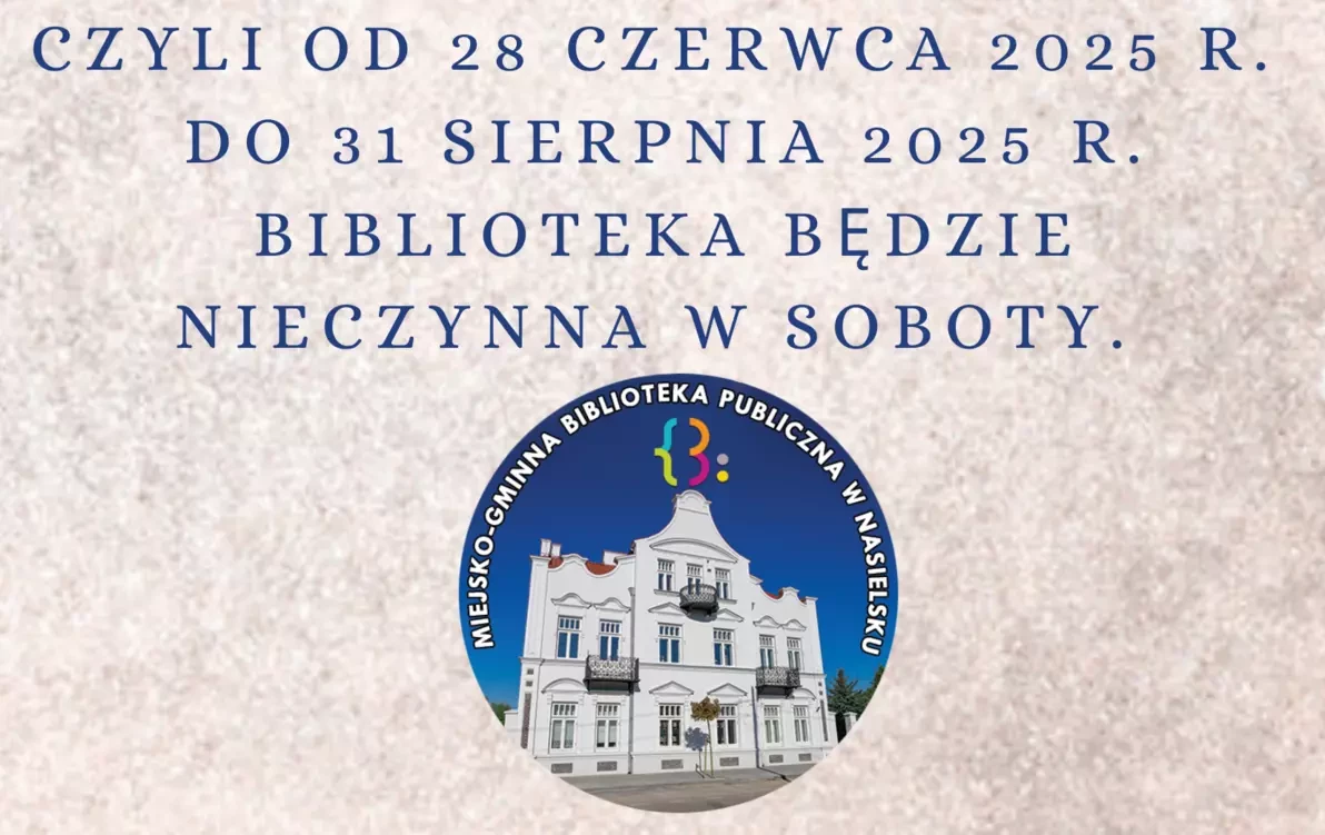Zdjęcie do Ważna informacja!