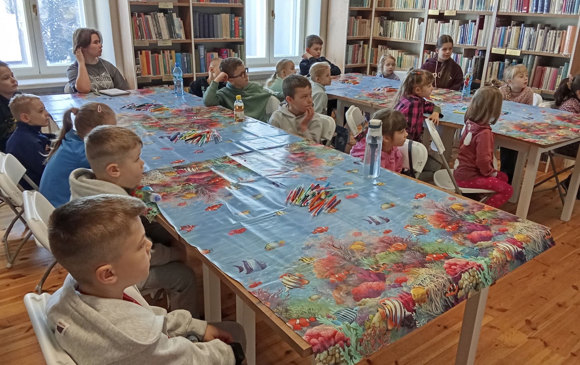 Zdjęcie do &bdquo;Podwodny świat&rdquo; &ndash; pierwszy dzień Ferii w Bibliotece