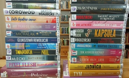 Zdjęcie do Nowości w Wypożyczalni dla dorosłych!