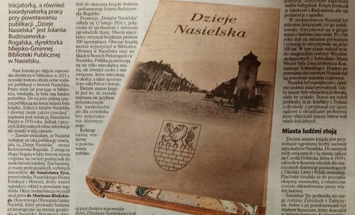 Zdjęcie do Jak i dlaczego powstały "Dzieje Nasielska"?