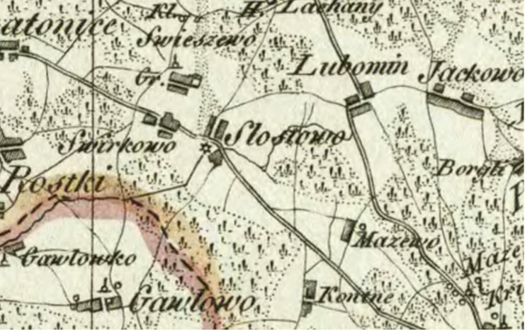 Zdjęcie do Zarys dziej&oacute;w wsi Słustowo vel Slostowo