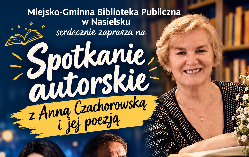 Zdjęcie do Spotkanie autorskie z Anną Czachorowską