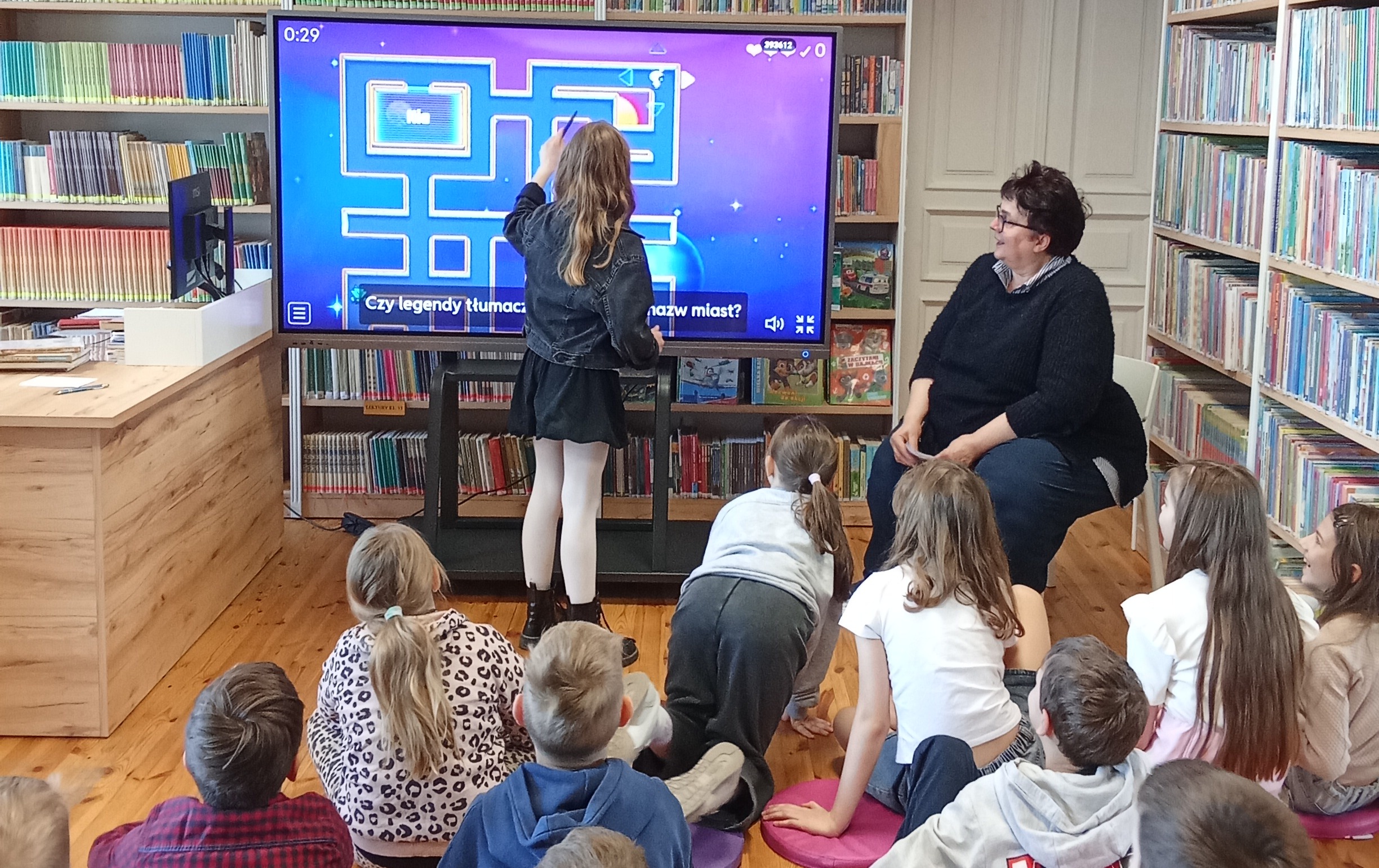 Zdjęcie do Tajemniczy Świat Legend &ndash; lekcja biblioteczna dla uczni&oacute;w klasy trzeciej